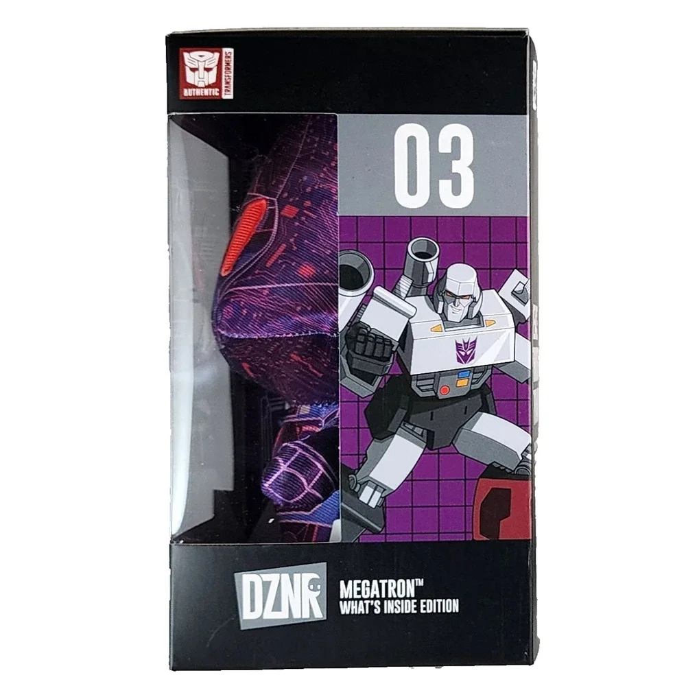New DZNR Transformers Megatron Whats Inside Edition Collectable Plush Toy